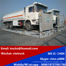 Exported to Southeast Asia Shacman 6X4 Fuel Tank Truck